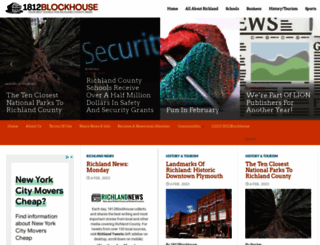 1812blockhouse.com screenshot