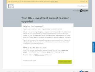 1825.cofunds.co.uk screenshot