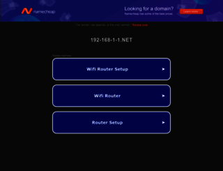 192-168-1-1.net screenshot