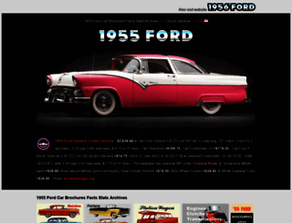1955-ford.com screenshot
