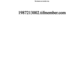 1987213002.tifmember.com screenshot