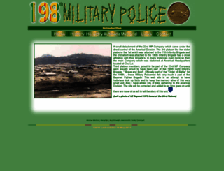 198thmilitarypolice.com screenshot