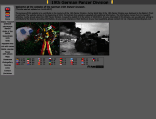 19panzerdivision.de screenshot