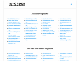 1a-order.de screenshot