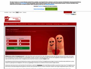 1a-singleboerse.de screenshot