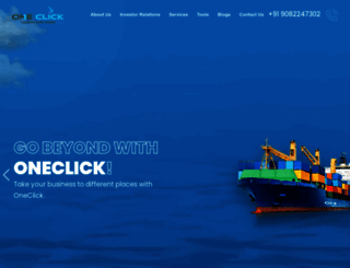 1click.co.in screenshot