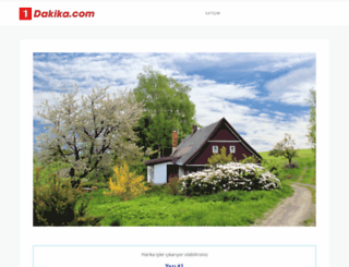 1dakika.com screenshot
