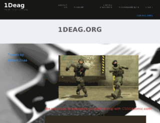 1deag.org screenshot