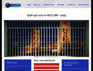 1hourbailbonds.com screenshot