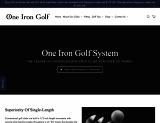 1irongolf.com screenshot