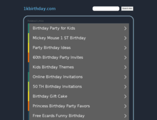 1kbirthday.com screenshot