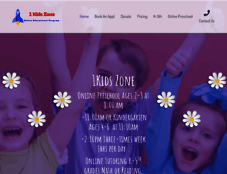 1kidszone.com screenshot