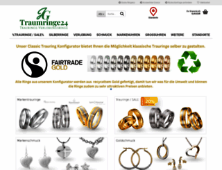 1milliontrauringe.de screenshot