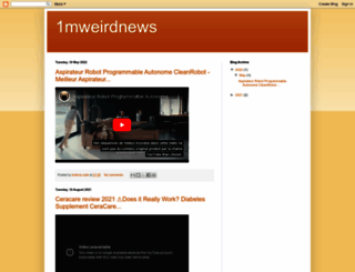 1mweirdnews.blogspot.com screenshot