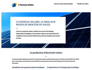 1panneau-solaire.fr screenshot