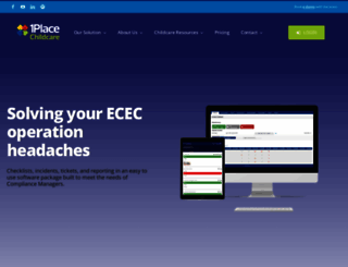 1placechildcare.com screenshot