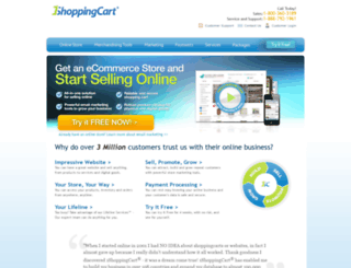 1shoppingcart.com screenshot
