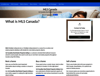1st-canadian-real-estate-property-listing.com screenshot