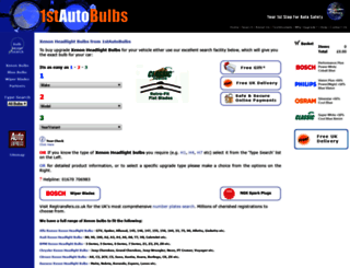 1stautobulbs.com screenshot