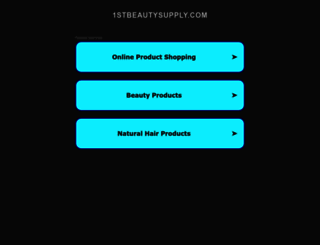 1stbeautysupply.com screenshot