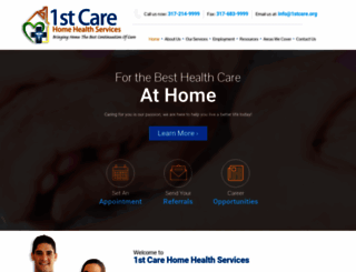 1stcare.org screenshot