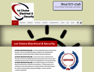 1stchoiceelectricalinc.com screenshot