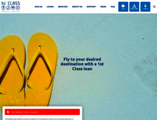 1stclasscu.co.uk screenshot