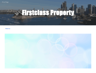 1stclassproperty.com.au screenshot