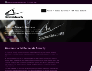 1stcorporatesecurity.com screenshot