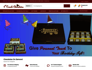 1stcrushchocolates.com screenshot
