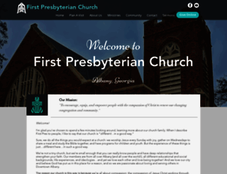 1stpresalbany.org screenshot