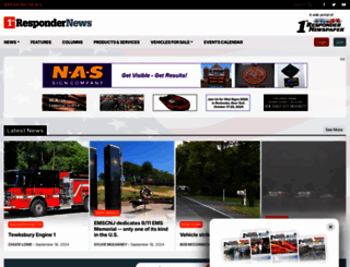 1strespondernews.com screenshot