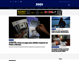 2001.com.ve screenshot