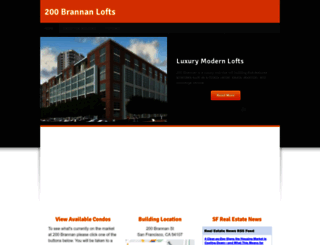 200brannanlofts.com screenshot