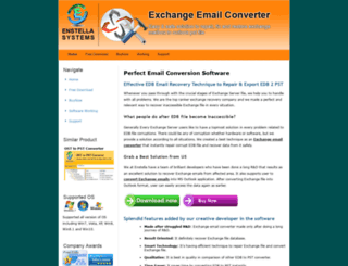 2010.exchangeemailconverter.com screenshot