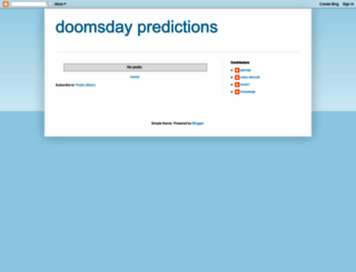 2012-doomsday-predictions.blogspot.com screenshot