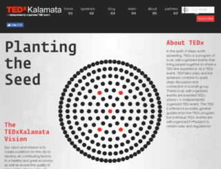 2012.tedxkalamata.com screenshot