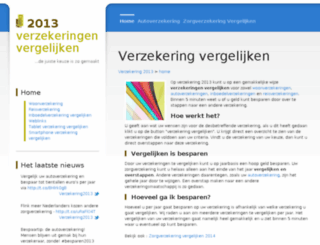 2013-zorgverzekering-vergelijken.nl screenshot
