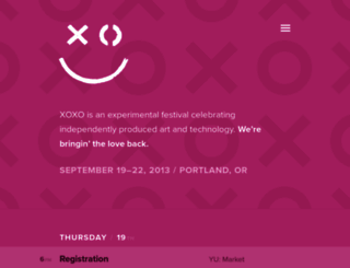 2013.xoxofest.com screenshot