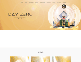 2015.dayzerofestival.com screenshot