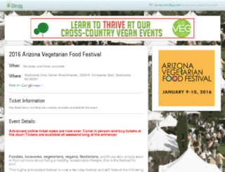 2016azvegfoodfest.chirrpy.com screenshot