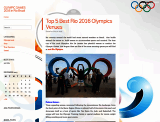 2016olympicgame.wordpress.com screenshot
