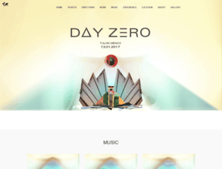 2017.dayzerofestival.com screenshot