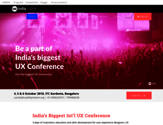 2018.ux-india.org screenshot