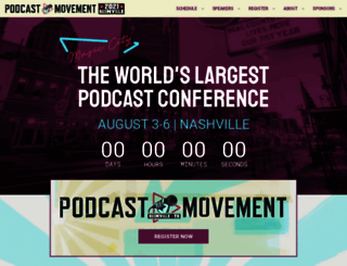 2021.podcastmovement.com screenshot