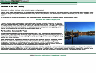 20thcenturyfareham.co.uk screenshot