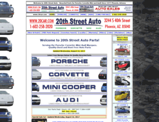 20thstreetauto.com screenshot