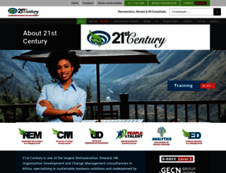 21century.co.za screenshot