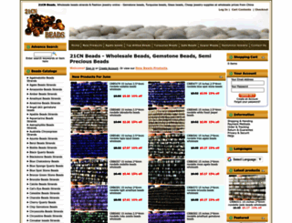 21cnbeads.co.uk screenshot