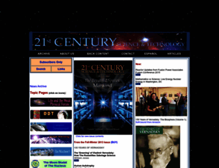 21stcenturysciencetech.com screenshot